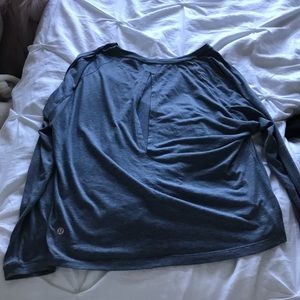 lululemon athletica Tops - blue lulu lemon long sleeve shirt lululemon athletica Tops - blue lulu lemon long sleeve shirt
